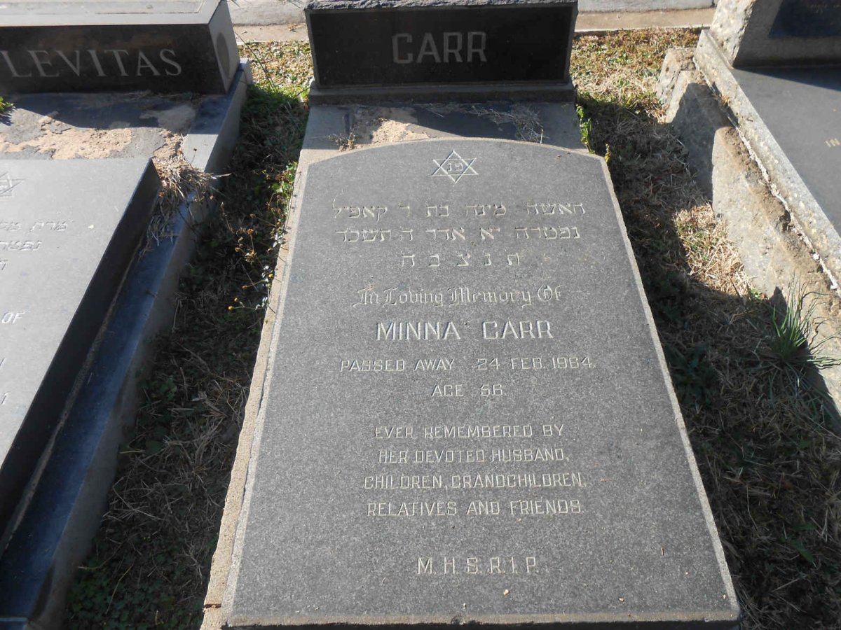 CARR Minna -1964