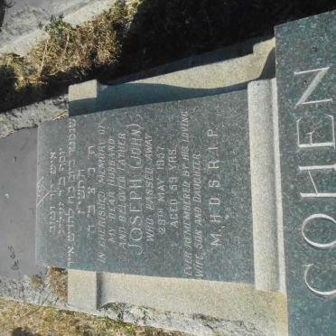 COHEN Joseph -1957
