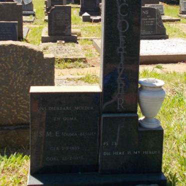 COETZER I.S.M.E. 1889-1975