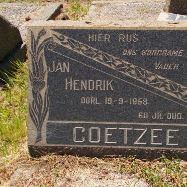 COETZEE Jan Hendrik -1958