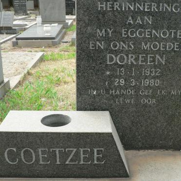 COETZEE Doreen 1932-1980