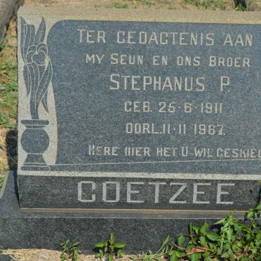 COETZEE Stephanus P. 1911-1967
