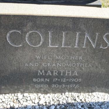 COLLINS Martha 1905-1976