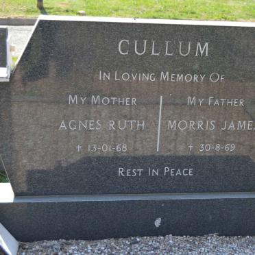 CULLUM Morris James -1969 &amp; Agnes Ruth -1968