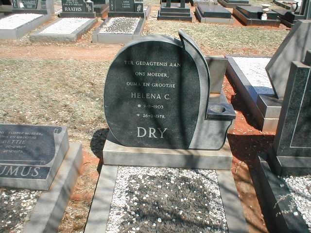 DRY Helena C. 1903-1978