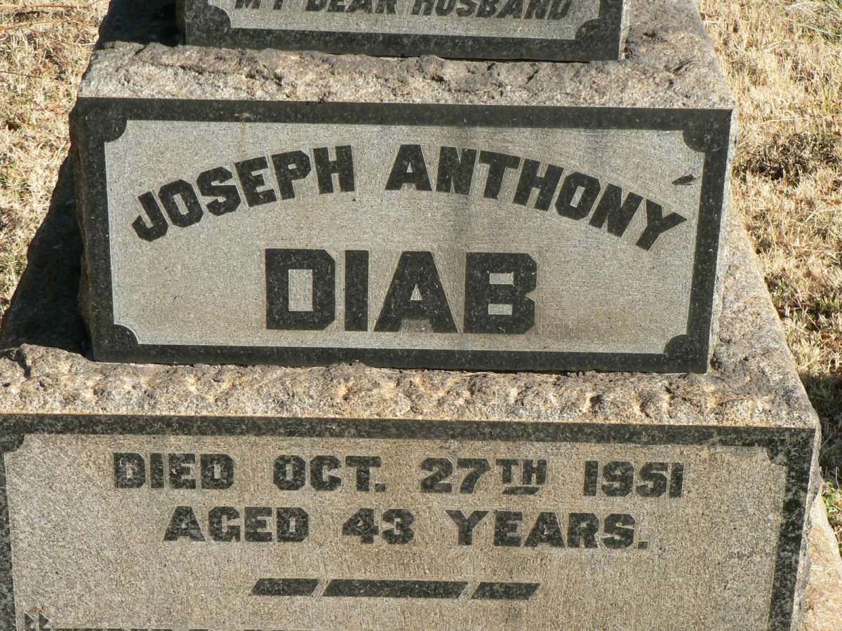 DIAB Joseph Anthony -1951