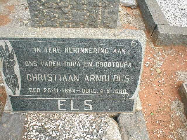 ELS Christiaan Arnoldus 1894-1968