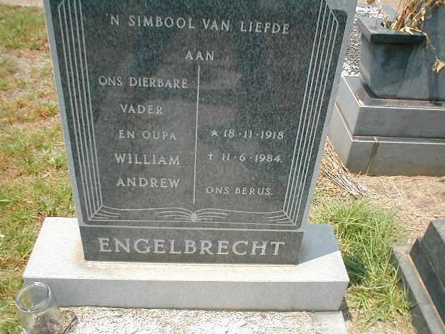 ENGELBRECHT William Andrew 1918-1984