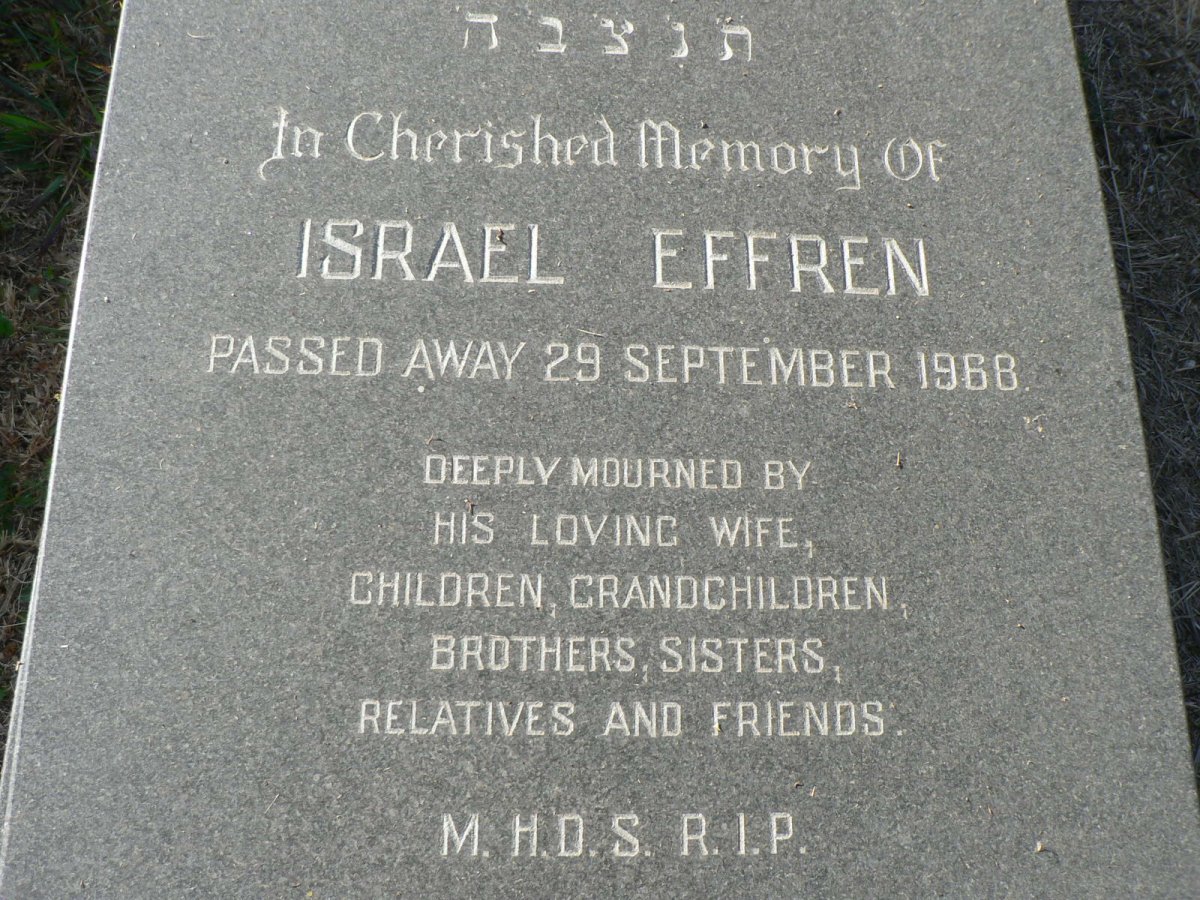 EFFREN Israel -1968
