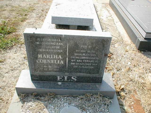 ELS Martha Cornelia 19?0-1997