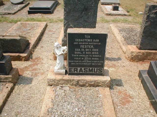 ERASMUS Hester 1935-1943