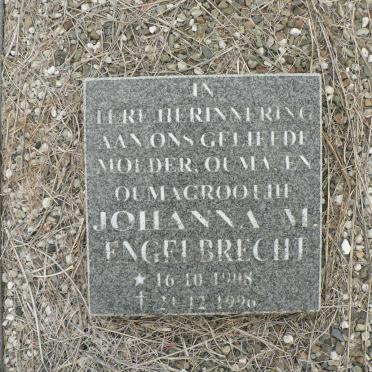 ENGELBRECHT Johanna M. 1908-1996