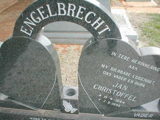 ENGELBRECHT Jan Christoffel 1944-1995