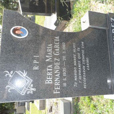 FLOREZ Berta Maria Fernandez Garcia, ALVAREZ 1935-1982