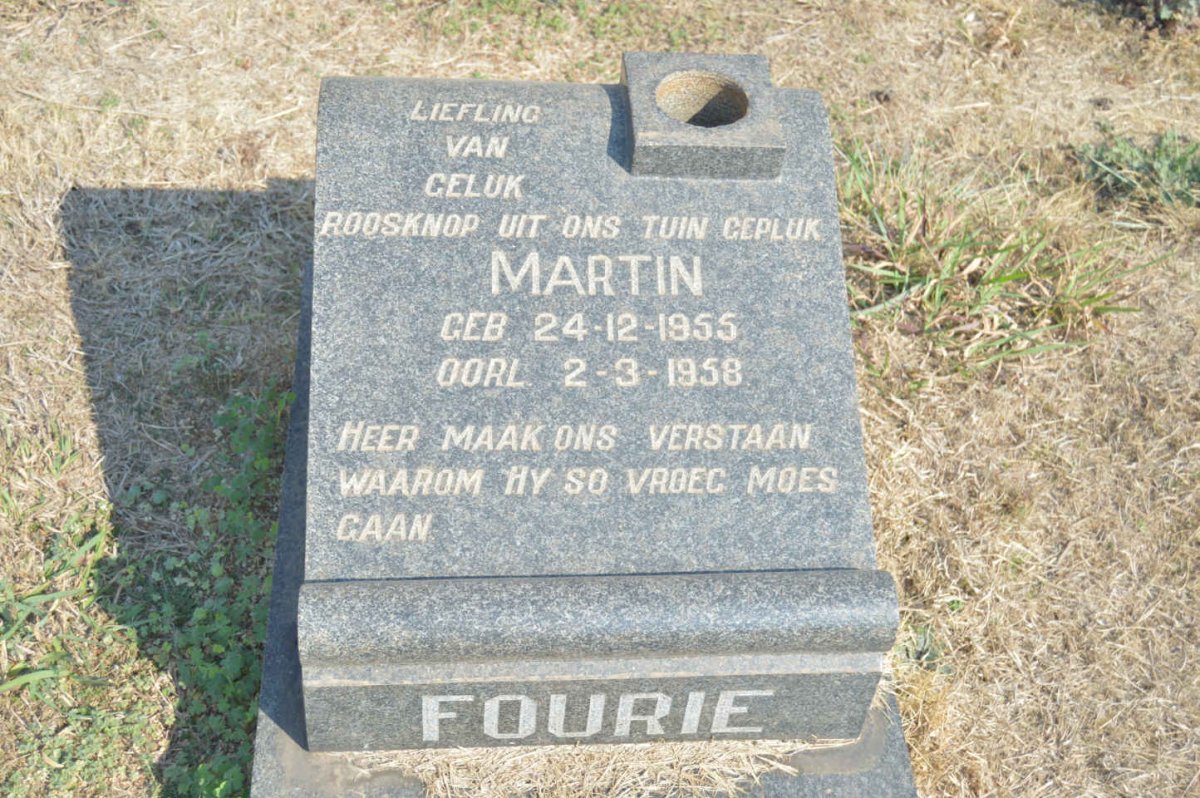 FOURIE Martin 1955-1958