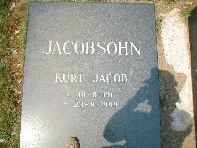 JACOBSOHN Kurt Jacob 1911-1999