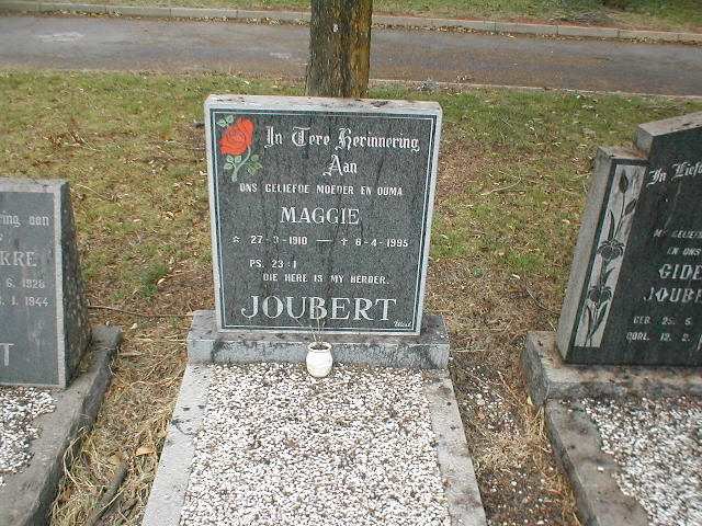 JOUBERT Maggie 1910-1995