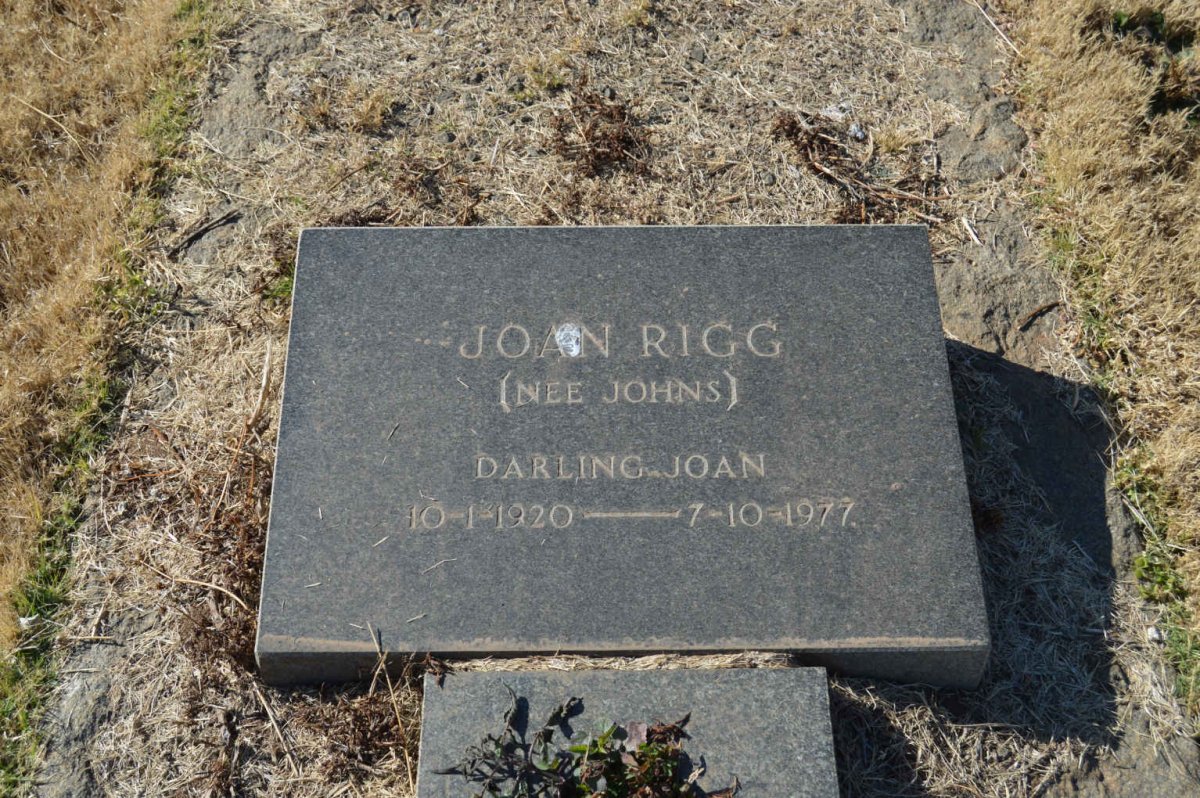 JOHNS J.S. 1891-1969 &amp; J.W. -1933 :: RIGG Joan nee JOHNS 1920-1977