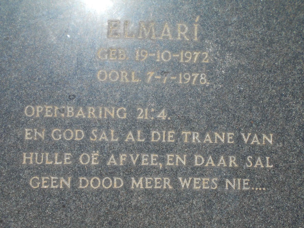 JORDAAN Nicolaas Paulus 1947-1976 :: JORDAAN Elmarí 1972-1978