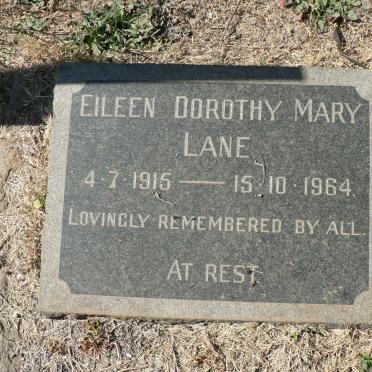 LANE V.N. 1904-1976 :: LANE Eileen Dorothy Mary 1915-1964