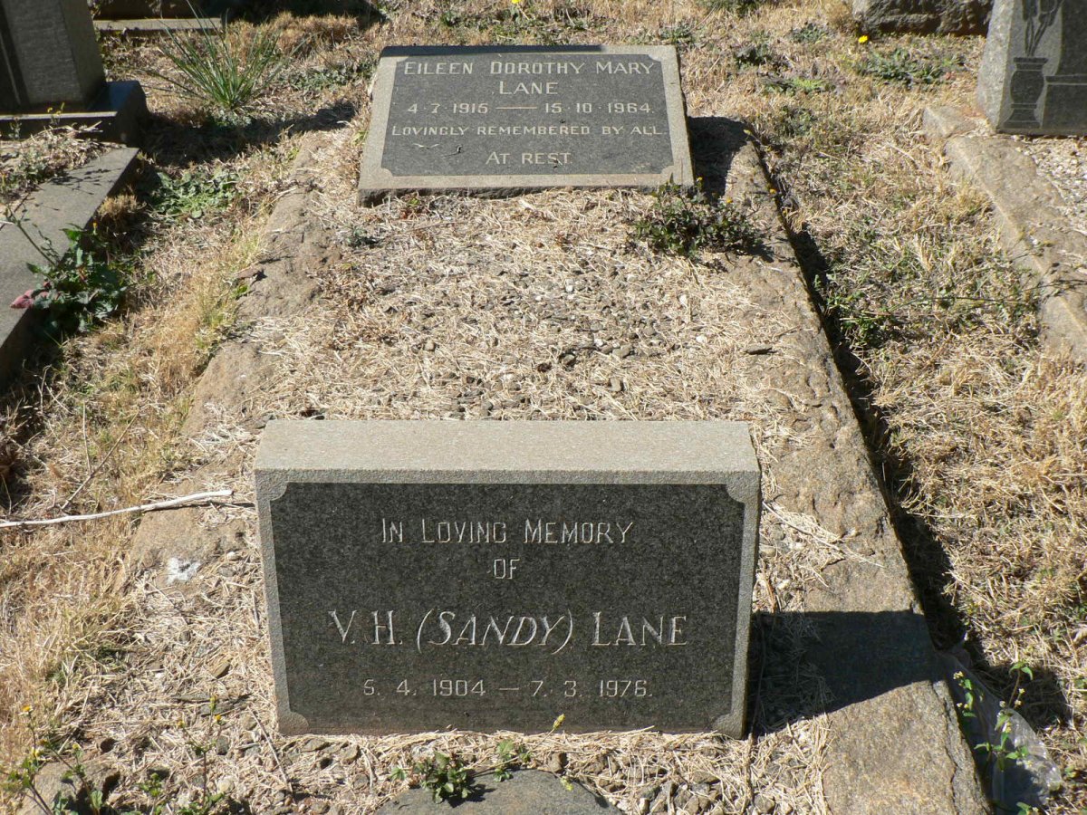 LANE V.N. 1904-1976 :: LANE Eileen Dorothy Mary 1915-1964
