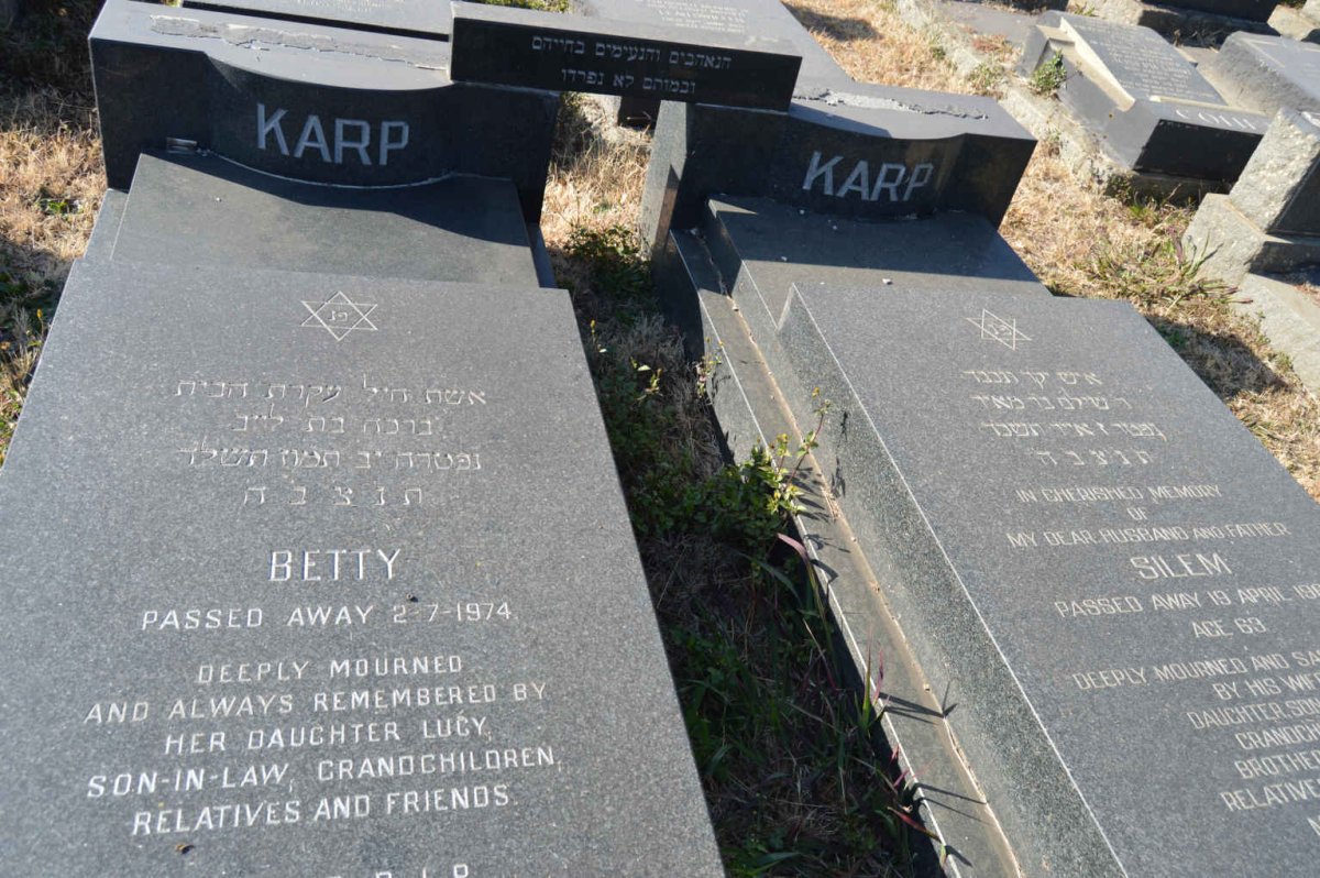 KARP Silem -1964 &amp; Betty -1974