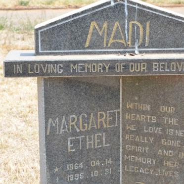 MADI Margaret Ethel 1964-1995