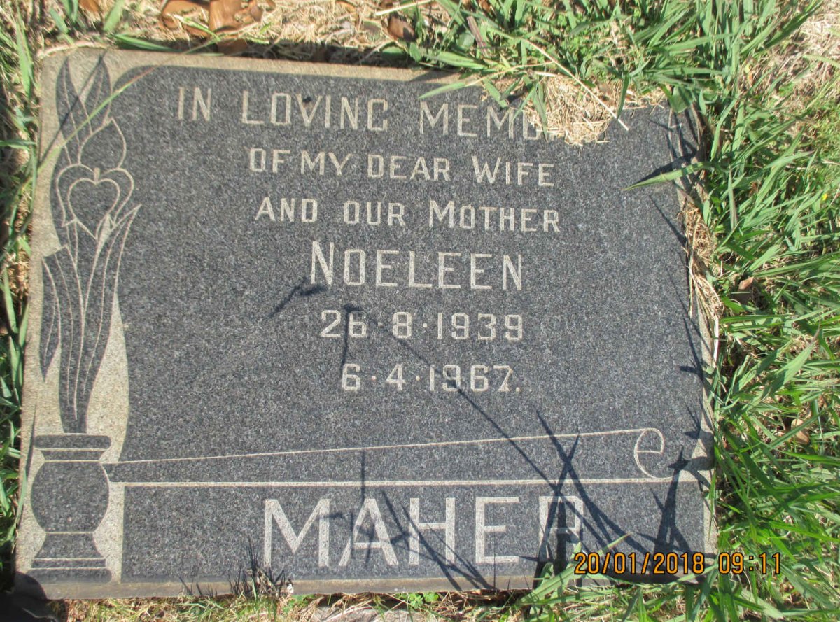 MAHER Noeleen 1939-1967