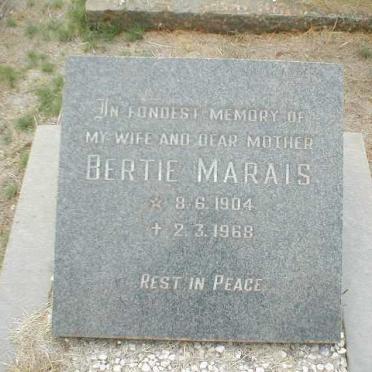 MARAIS Bertie 1904-1968