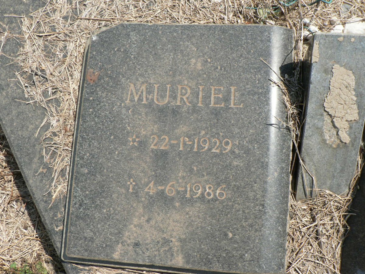 MANTHEY Muriel 1929-1986