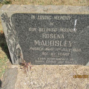 MAUDSLEY Rosena -1950