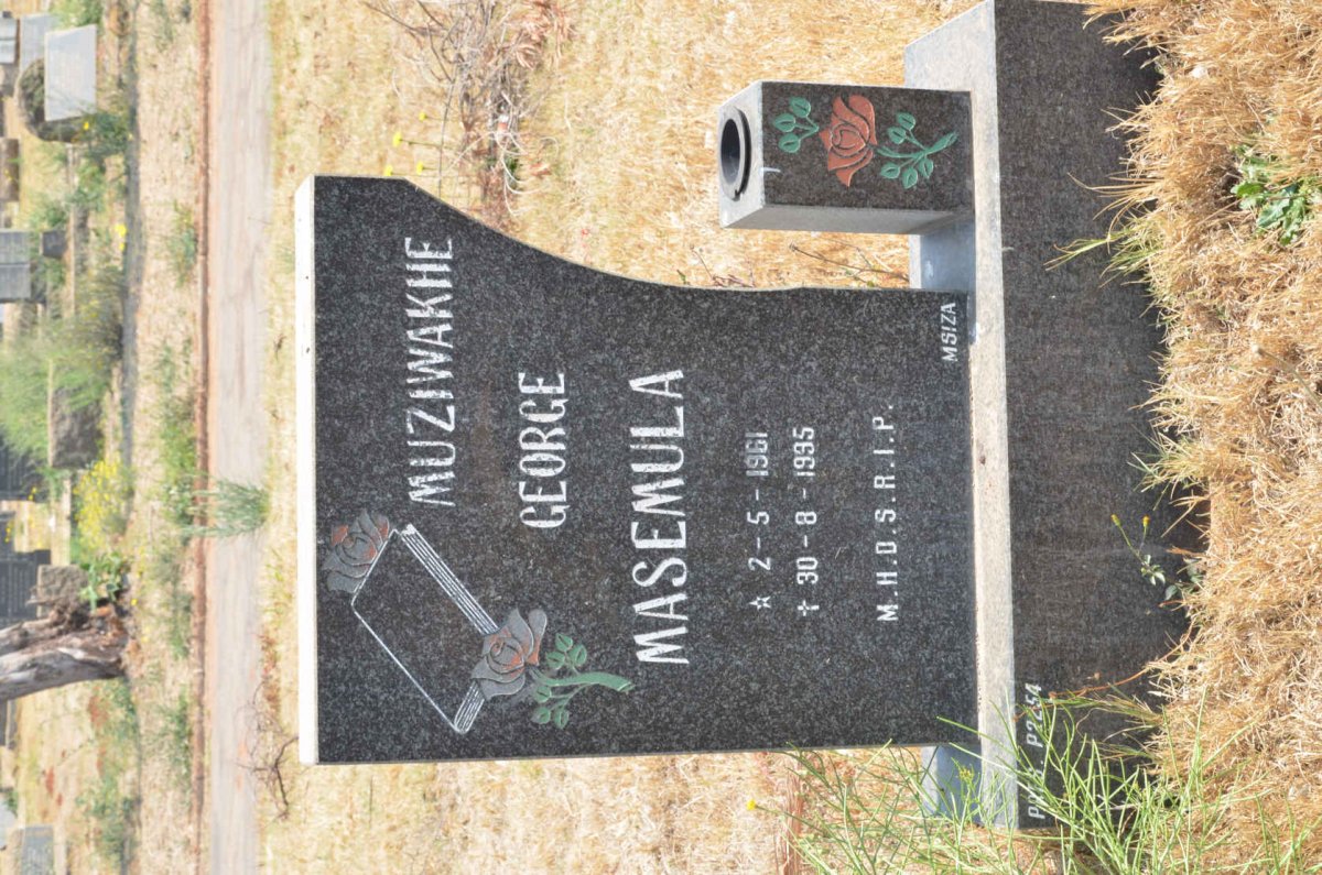 MASEMULA Muziwakhe George 1961-1995
