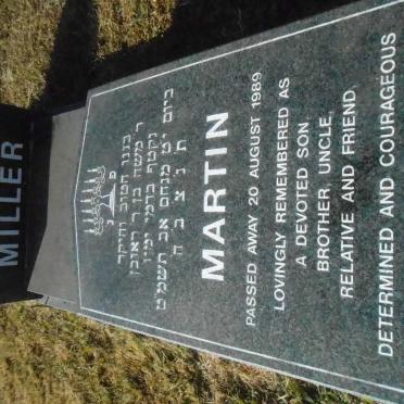 MILLER Martin -1989