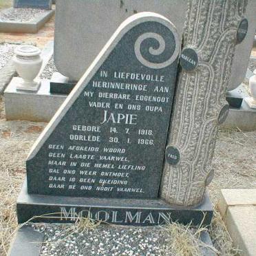 MOOLMAN Japie 1918-1966
