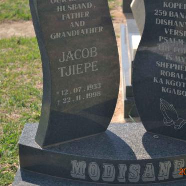 MODISANE Jacob Tjiepe 1933-1998
