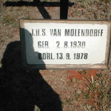MOLENDORFF J.H.S, van 1930-1978