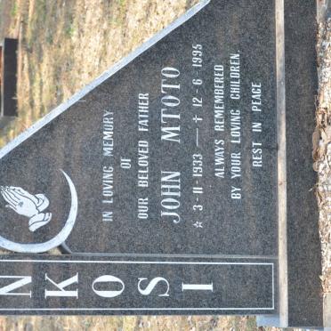 NKOSI John Mtoto 1933-1995