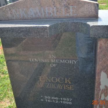 NKAMBULE Enock Muzikayise 1957-1998