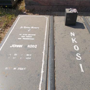 NKOSI Johan Koos 1923-199?
