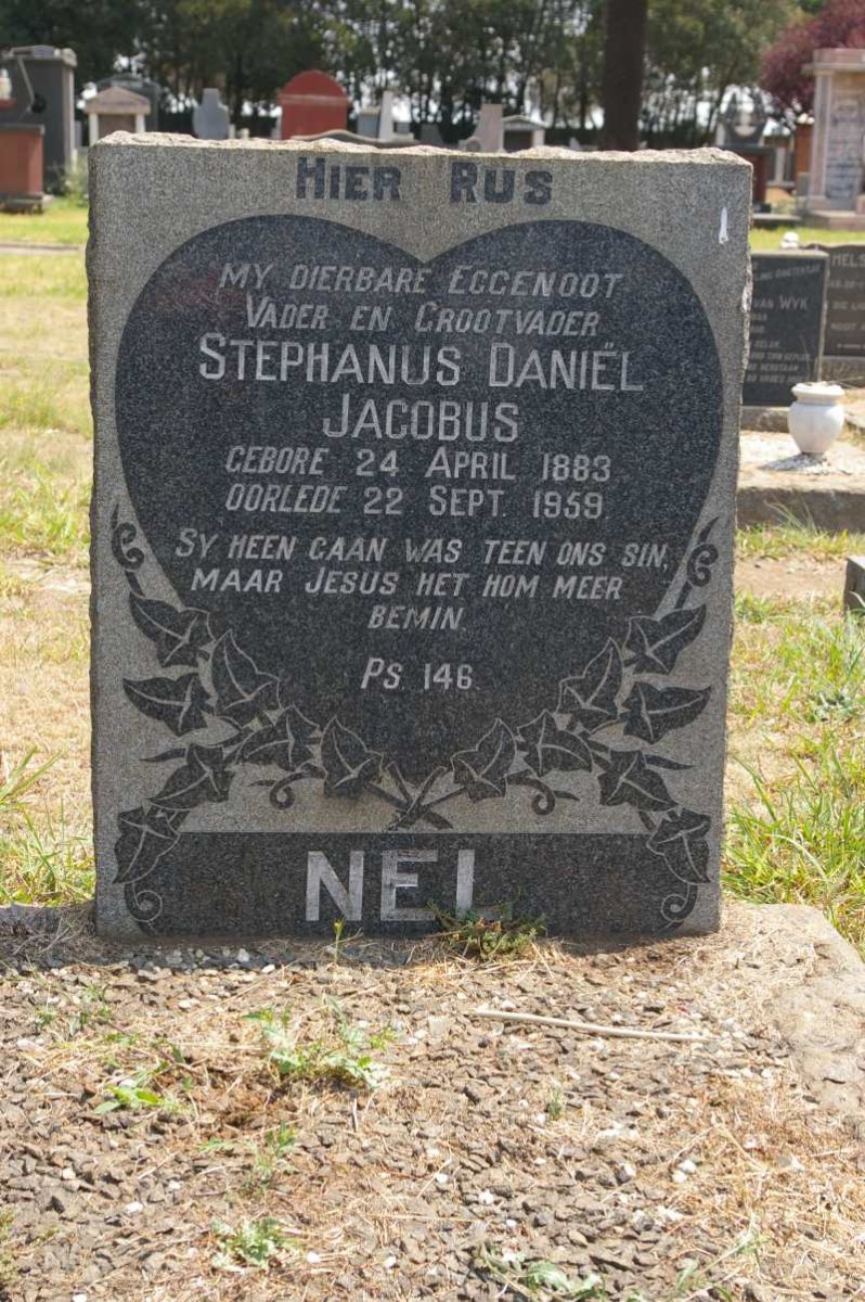 NEL Stephanus Daniël Jacobus 1883-1959
