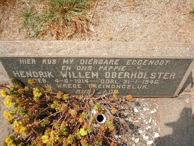 OBERHOLSTER Hendrik Willem 1914-1946