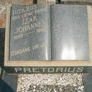 PRETORIUS Izak Johannes 1892-1955