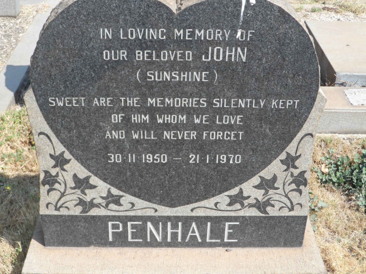 PENHALE John 1950-1970