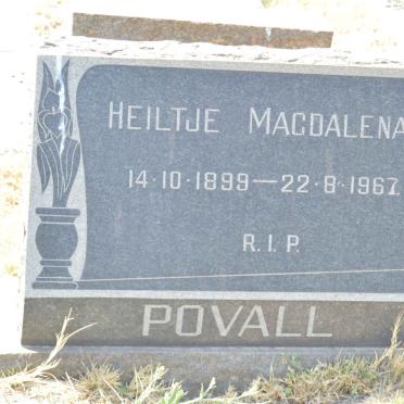 POVALL Heiltje Magdalena 1899-1967