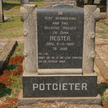 POTGIETER Hester -1962