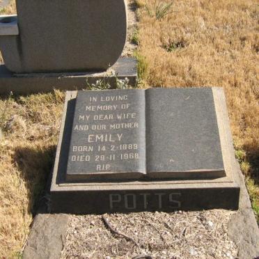 POTTS Emily 1889-1968