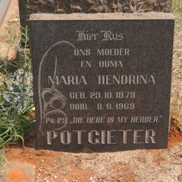 POTGIETER Maria Hendrina 1879-1969