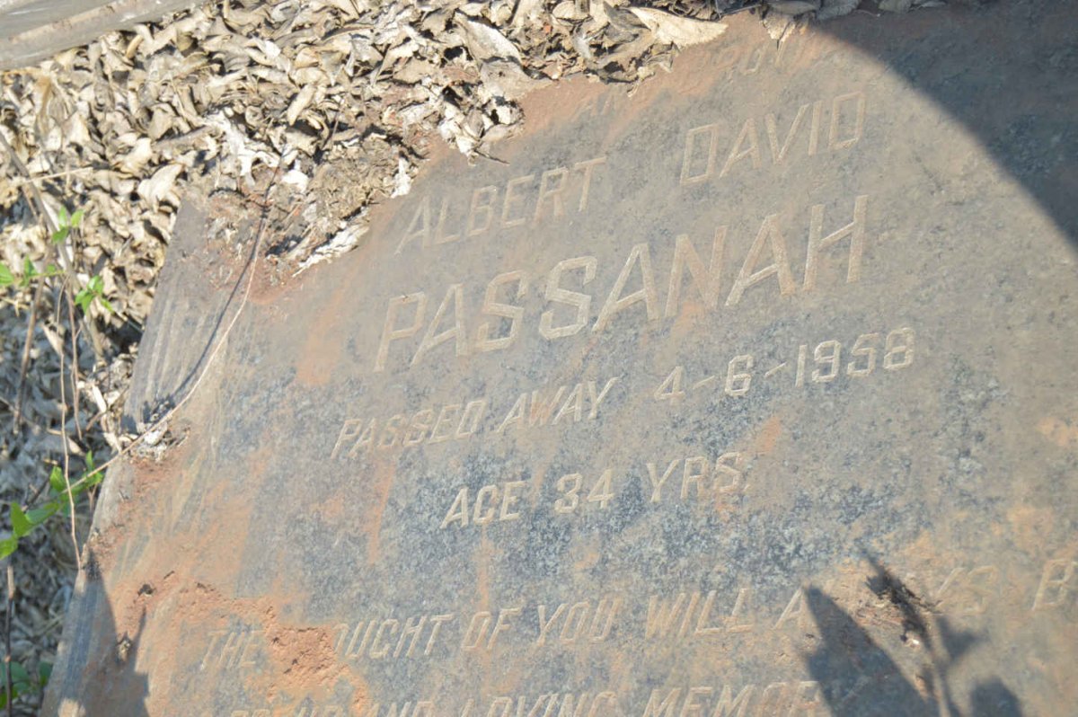 PASSANAH Albert David -1958