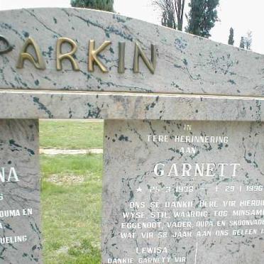 PARKIN Garnett 1938-1996