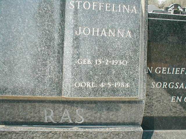 RAS Stoffelina Johanna 1930-1984